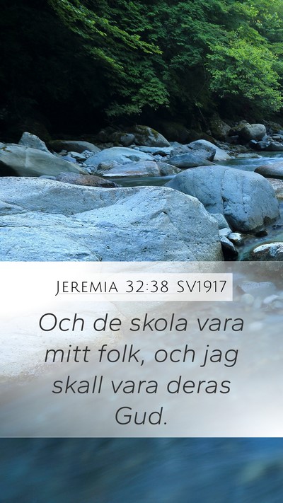 Jeremia 32:38 SV1917 Bible Verse Image