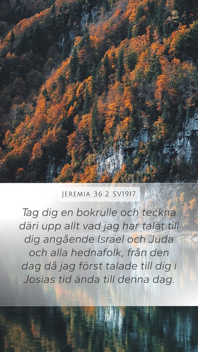 Jeremia 36:2 SV1917 Bible Verse Image