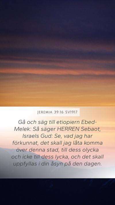 Jeremia 39:16 SV1917 Bible Verse Image