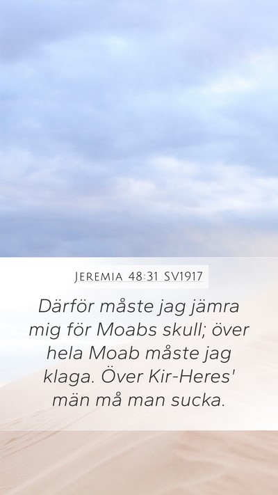 Jeremia 48:31 SV1917 Bible Verse Image