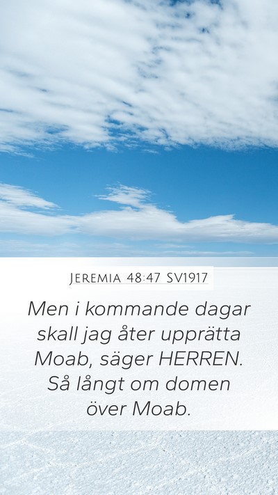 Jeremia 48:47 SV1917 Bible Verse Image