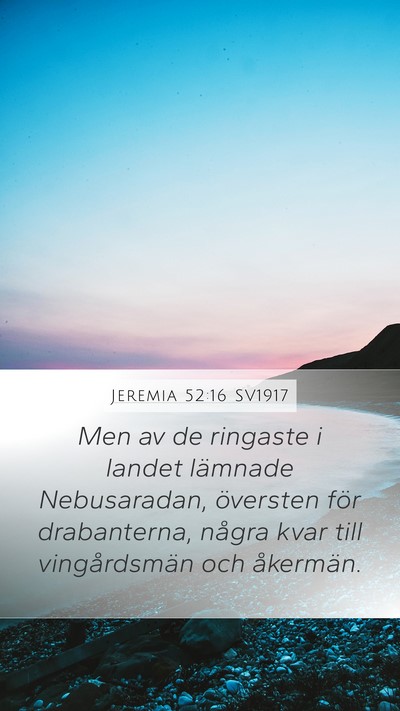 Jeremia 52:16 SV1917 Bible Verse Image