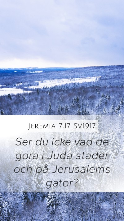 Jeremia 7:17 SV1917 Bible Verse Image