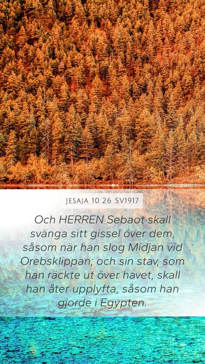 Jesaja 10:26 SV1917 Bible Verse Image