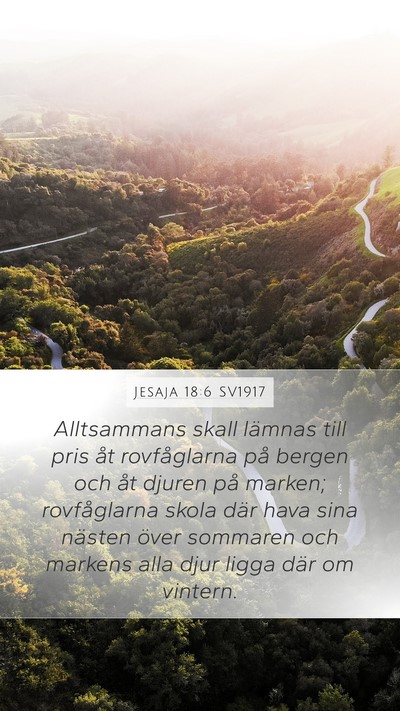 Jesaja 18:6 SV1917 Bible Verse Image