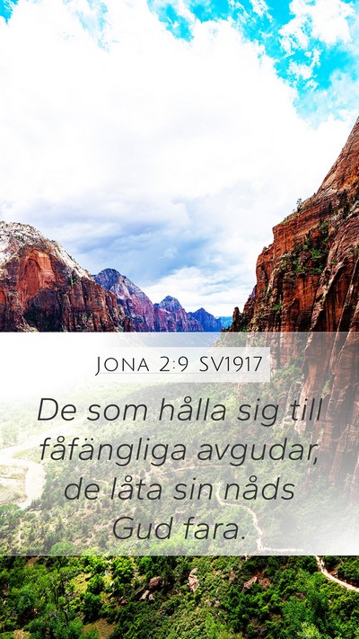 Jona 2:9 SV1917 Bible Verse Image