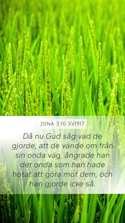 Jona 3:10 SV1917 Bible Verse Image
