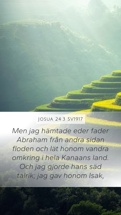 Josua 24:3 SV1917 Bible Verse Image