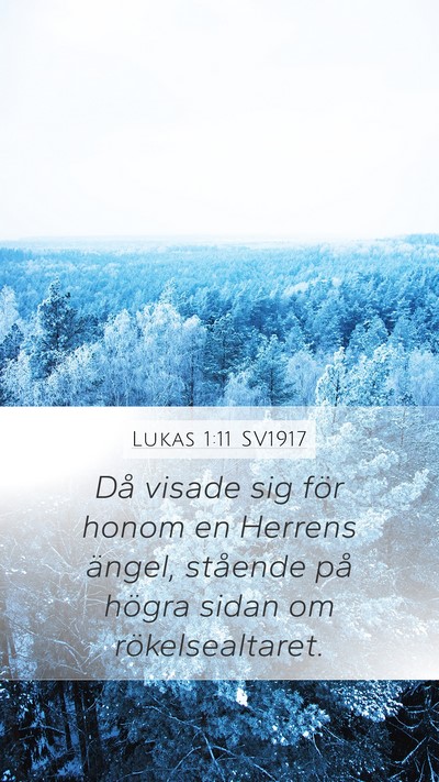 Lukas 1:11 SV1917 Bible Verse Image