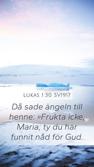 Lukas 1:30 SV1917 Bible Verse Image