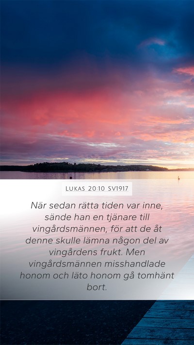 Lukas 20:10 SV1917 Bible Verse Image