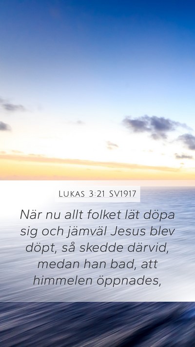 Lukas 3:21 SV1917 Bible Verse Image