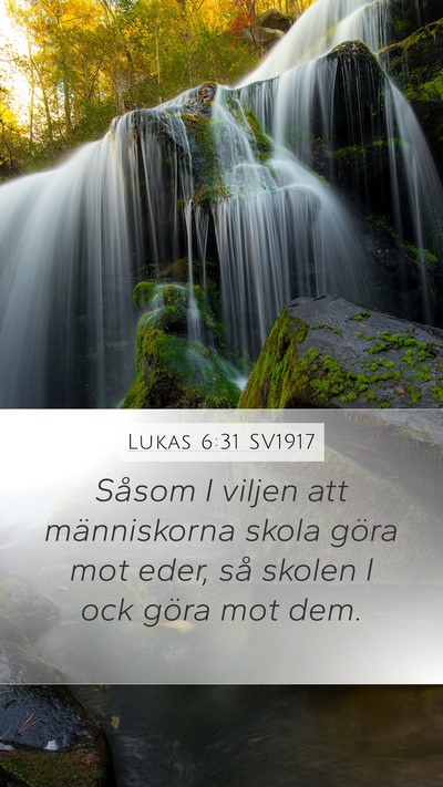 Lukas 6:31 SV1917 Bible Verse Image