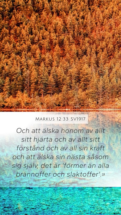 Markus 12:33 SV1917 Bible Verse Image