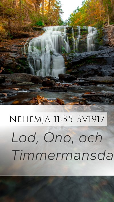 Nehemja 11:35 SV1917 Bible Verse Image