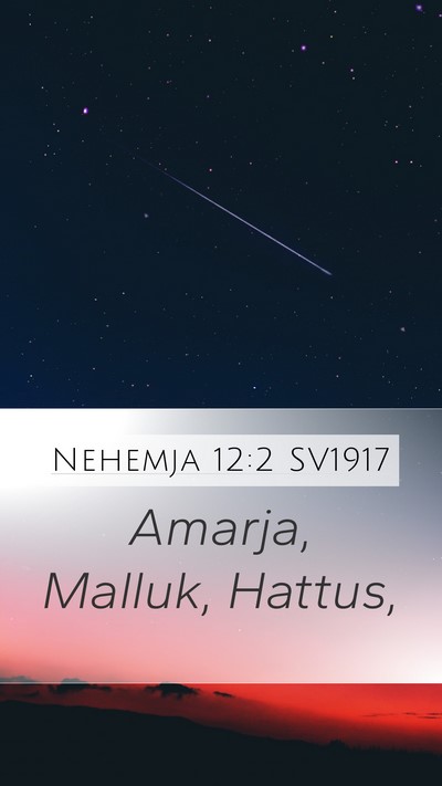 Nehemja 12:2 SV1917 Bible Verse Image
