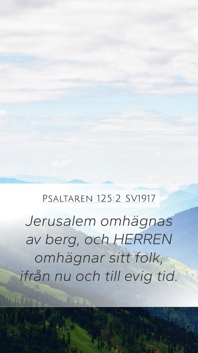 Psaltaren 125:2 SV1917 Bible Verse Image