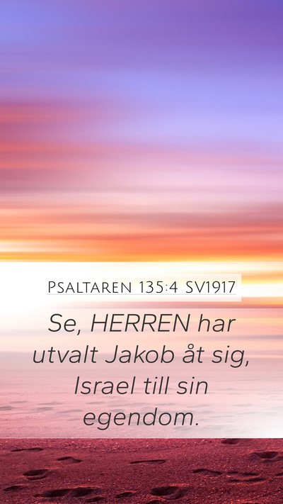 Psaltaren 135:4 SV1917 Bible Verse Image