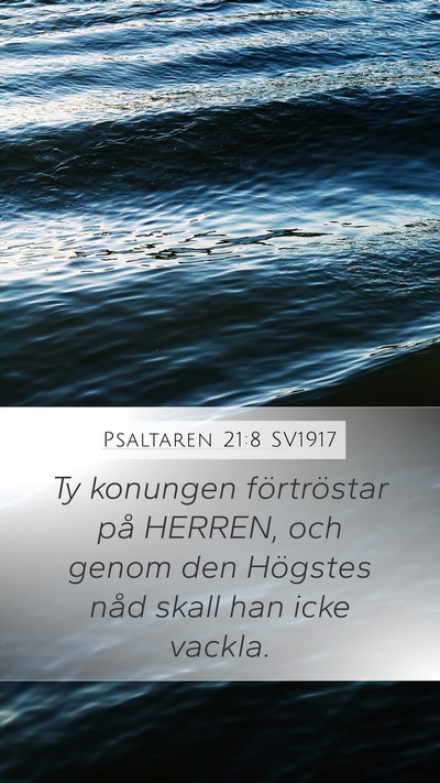 Psaltaren 21:8 SV1917 Bible Verse Image