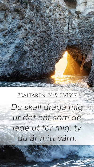 Psaltaren 31:5 SV1917 Bible Verse Image