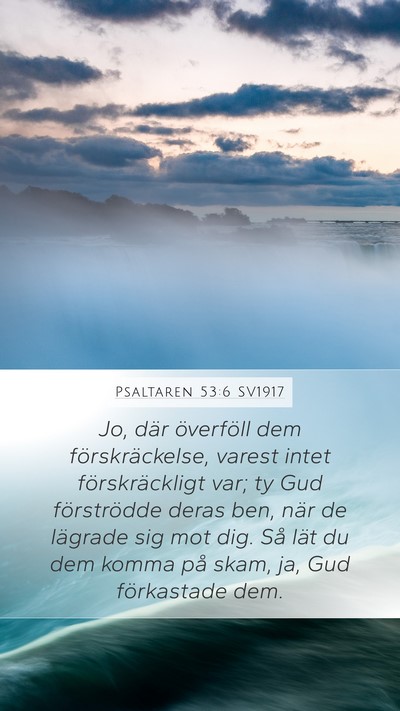 Psaltaren 53:6 SV1917 Bible Verse Image