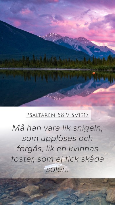 Psaltaren 58:9 SV1917 Bible Verse Image