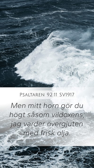 Psaltaren 92:11 SV1917 Bible Verse Image