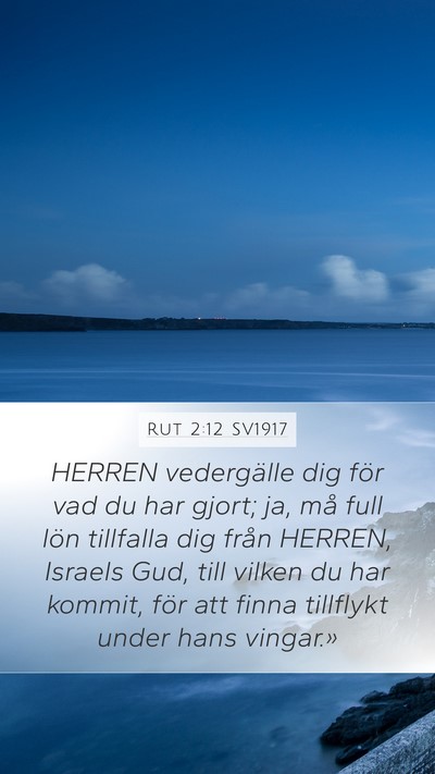 Rut 2:12 SV1917 Bible Verse Image