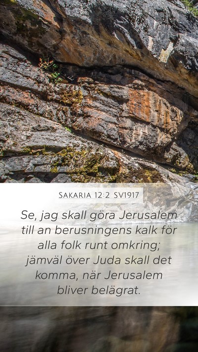 Sakaria 12:2 SV1917 Bible Verse Image
